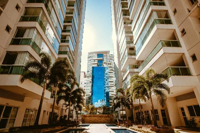 Torres de um condomínio residencial em São Paulo